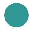 Ficus component displaying a circle with "teal" color as background