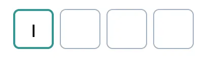 Ficus PinInput component (4 number input fields to enter a 4-digit code for example)
